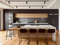 Kitchen finishing design in a modern style