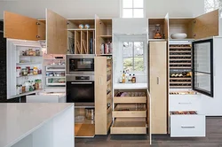 Kitchen space organization photo