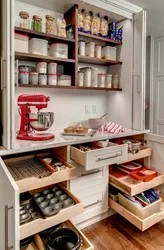 Kitchen space organization photo