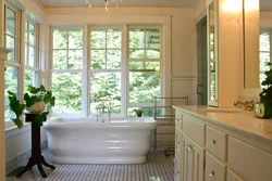 Bathroom Tile Design With Window