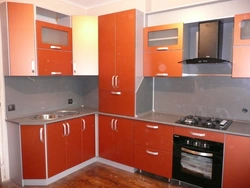 Kitchen Design With One Window And Boiler
