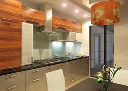 Дизайн кухни с одним окном и котлом