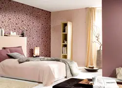 What wallpaper colors are suitable for a bedroom photo