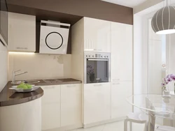 Дизайн маленькой кухни в квартире в светлых тонах