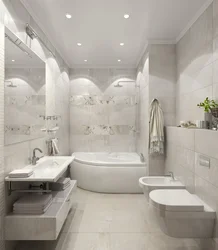 Bathroom Design With Triangular Bathtub