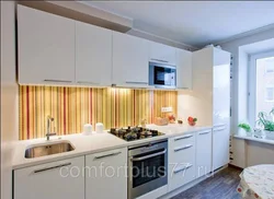 Design of straight kitchens 4 m