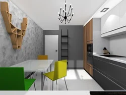 Кухня дизайн в серых тонах фото с яркими акцентами