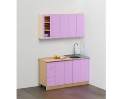 Кухонная мебель для маленькой кухни недорого фото