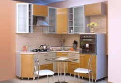 Кухонная мебель для маленькой кухни недорого фото