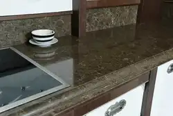 Quartz in the kitchen interior