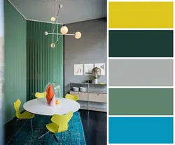 Color Palette For Gray In The Kitchen Interior