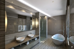 Дәретханасы бар үйдегі ванна бөлмесінің дизайны