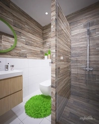 Eco style bath interior