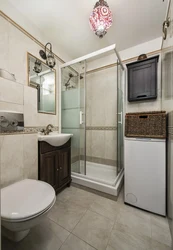 Bathroom In A One-Room Photo