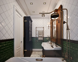Bathroom renovation in Stalin style photo