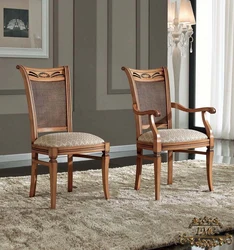Living Room Chairs With Soft Seat And Back Classic Photo