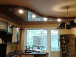 Double ceiling kitchen photo