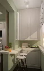 Как обустроить кухню с балконом фото