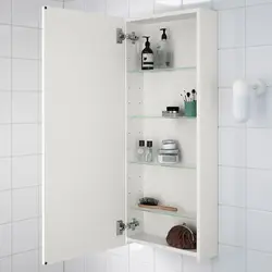 Навесной шкаф в ванную комнату фото