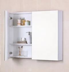 Wall Cabinet In The Bathroom Photo