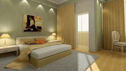 Дизайн спальни в теплых тонах обои