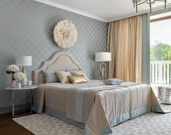 Bedroom Design In Warm Colors Wallpaper