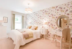 Bedroom Design In Warm Colors Wallpaper