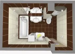 Design of a combined bath in a panel house