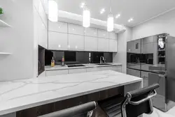 Kitchen hi-tech design is