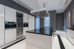 Kitchen hi-tech design is