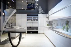Kitchen hi-tech design is