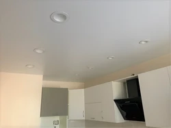 Photo Of A Satin Ceiling In The Kitchen