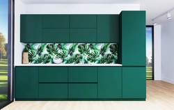 Emerald kitchen design