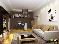 Design of rooms in an apartment 20 sq m photo