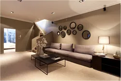 Fashionable Wall Color In The Living Room Interior