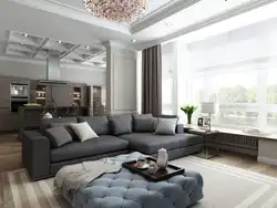 Open living room design