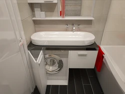 Bathroom Without Sink Interior