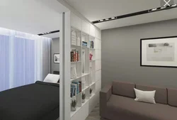 Zoning bedroom 16 sq m photo