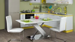 Фото стильных столов на кухню