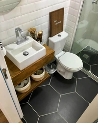 Bir tualetli vanna otağının fotoşəkili