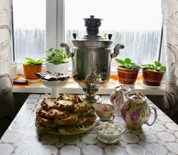 Photo of tea in the kitchen