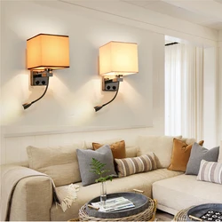 Настенные светильники в гостиную фото современные