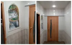 Plastik panellərdən hazırlanmış koridorlar foto
