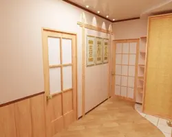 Hallways Made Of Plastic Panels Photo