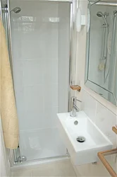 Design Of A Bath With Toilet And Shower In Khrushchev Photo