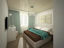 Интерьер спальня в двухкомнатной квартире