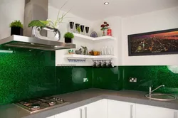 Kitchen Design Green Apron