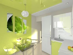 Lime color in kitchen design