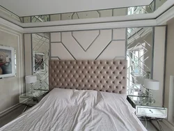 Mirror Panel In The Bedroom Interior Photo