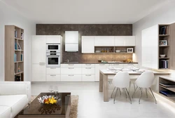 Kitchen design in contemporary style
